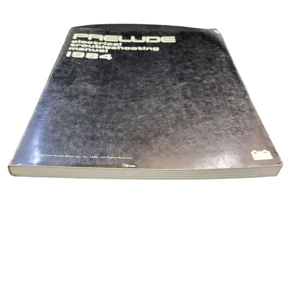 1984 Honda Prelude Electrical Troubleshooting Service Manual - Picture 5 of 12
